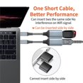 thumbnail image 4 of Cable adaptador OTG tipo C (USB tipo C macho a USB 3.0 hembra), 17 cm, para interfaz universal tipo C., 4 of 5