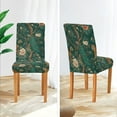 thumbnail image 3 of Yayeee 4 Pack Dining Chair Covers Stretch Parson Chairs Slipcovers Seat Protector, Tiger and Peacock Pattern, 3 of 6