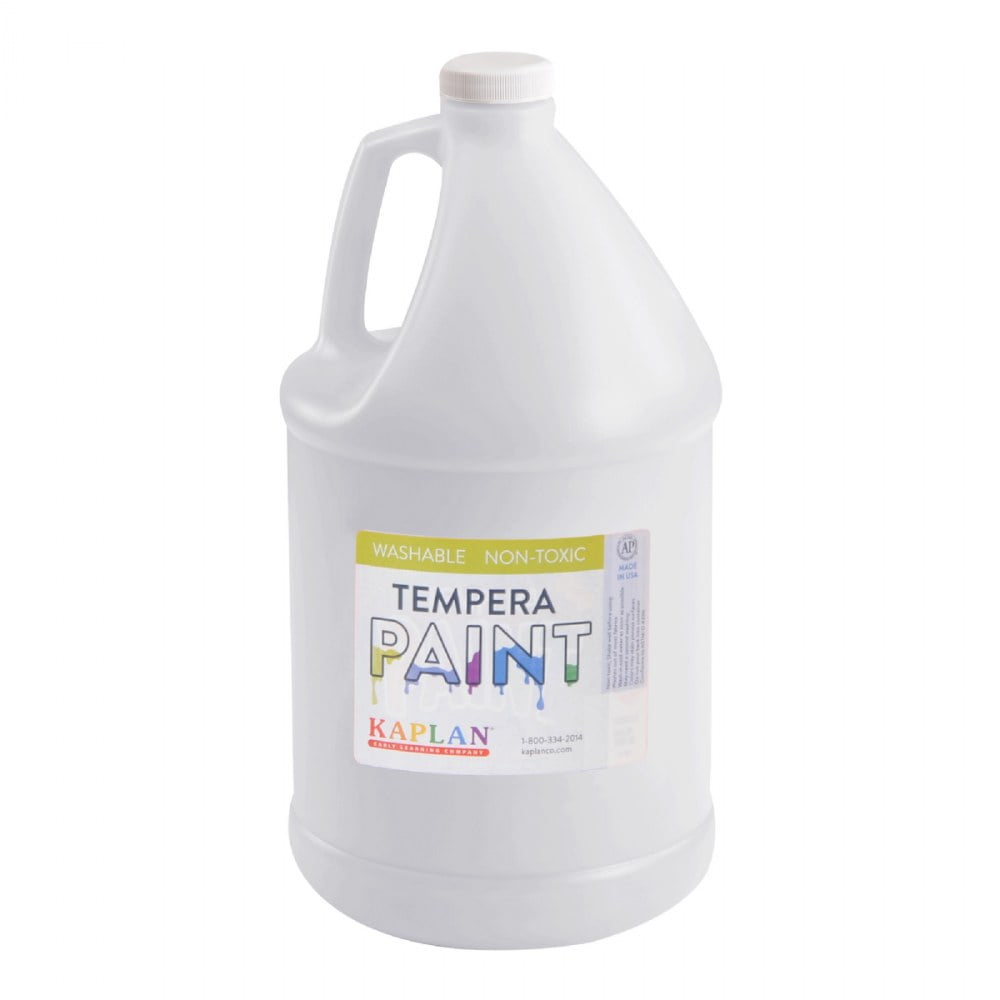 Kaplan Early Learning Company Kaplan Kolors Washable Tempera Paint Gallons - Set of 6