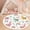Color 1, variant on Washable Non Slip 3ft Round Rug, Hot air balloon cloud Vintage children Cute print Circle Area Rugs with Tassels Carpet for Nursery Bedroom Living Room Playroom Tent rug Tent Castle