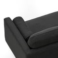 thumbnail image 5 of Simpli Home Morrison Mid Century Left Sectional 102 inch Wide Sofa Sectional in Charcoal Grey Woven-Blend Fabric, 5 of 12