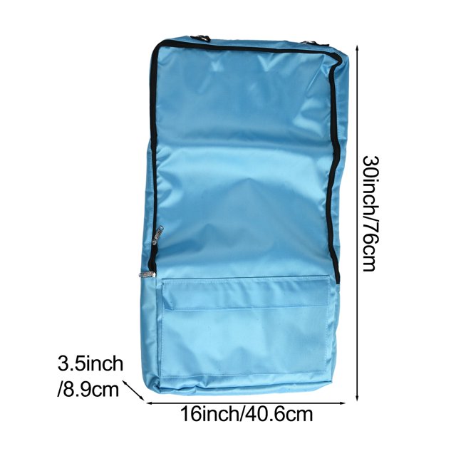 Solution de Rangement pour Adhésifs Sac à Bride Imperméable à Dos Nu avec Multiples Poches