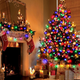 thumbnail image 7 of Scidweet Christmas String Lights, 108 ft 300 Twinkle String Lights for Xmas Christmas Tree Indoor Outdoor Home Decorations, Multicolor, 7 of 7