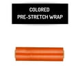 thumbnail image 3 of SSBM 17" x 1476' 3" Core Pre-Strech Colored Film Plastic Orange Hand Stretch Wrap for Branding, Irregular Shaped Items, Resistance from Dust and Dirt, 34 Gauge, 256 Rolls, 3 of 6