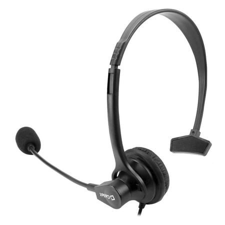 Cellet 2.5mm Wireld Mono Headphone with Flexible Microphone Boom Multi-task effortlessly by talking on your phone while driving or working with the Cellet Universal Mono 2.5mm Hands-Free Headset with Boom Microphone. Featuring an adjustable headband and flexible boom microphone  the headset can accommodate various head sizes and desired angles. The headset can be worn in either the right or left ear and the comfortable ear speaker produces clear sound quality. The Cellet headset is universally compatible with any devices containing a 2.5mm headphone jack.