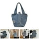 thumbnail image 2 of BRIGHTFUFU Bolso de mezclilla para mujer Bolso de mezclilla portátil Bolso de mezclilla de estilo casual Monedero de mezclilla vintage, 2 of 6