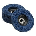 thumbnail image 1 of Uxcell 5 Pcs Roues Dénudées 6"x7/8 Pouces pour Moulin d'Angle Bleu, 1 of 6