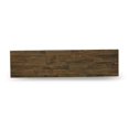thumbnail image 4 of Pemberly Row V-Style 15x60" Wood Dining Bench in White/Brown, 4 of 5