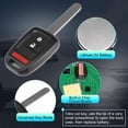 thumbnail image 4 of Unique Bargains 313.8MHz MLBHLIK6-1T Smart Proximity Keyless Entry Remote Key Fob for Honda CR-V HR-V Fit Crosstour 2013-2017 3 Buttons, 4 of 7