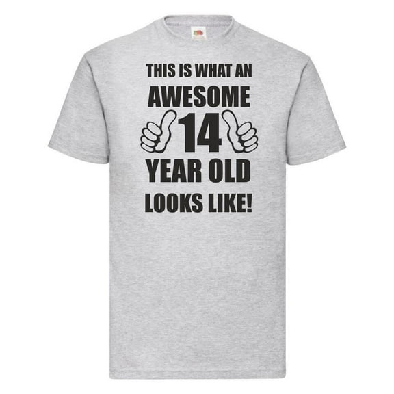 Sam Soft 14Th 14 Years Old Forteenth Birthday Gifts Presents Mens Awesome T-Shirt Unisex Cotton Tee, Full size S-5XL