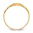 thumbnail image 2 of 14k Yellow Gold Childs Claddagh Ring Baby, 2 of 9
