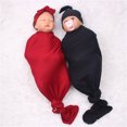 thumbnail image 4 of Manta para bebé europea y americana, banda para el pelo, gorro de neumático, traje de tres piezas, toalla para envolver súper suave y glutinosa para recién nacidos, bolsa antichoque, toalla, 4 of 6