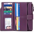 thumbnail image 3 of Cartera De Mujer De Piel Cartera De Mujer De Gran Capacidad,Cartera De Mujer De Gran Capacidad Cartera Larga Morada, 3 of 5