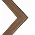 thumbnail image 4 of 24x48 Frame Brown Barnwood Picture Frame - Modern Photo Frame Includes UV Acrylic Shatter Guard, 4 of 7