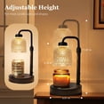 thumbnail image 5 of Noahstrong Candle Warmer Lamp with Timer, Dimmable Wax Warmer Lamp for Jar Candles, Electric Candle Lamp Warmer with 2 Bulbs, Height Adjustable Candle Lamps for Women New Home Decor, 5 of 8