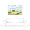 thumbnail image 3 of Creative Products Rolling Rural Landscape 32x48 Canvas Wall Art, 3 of 5