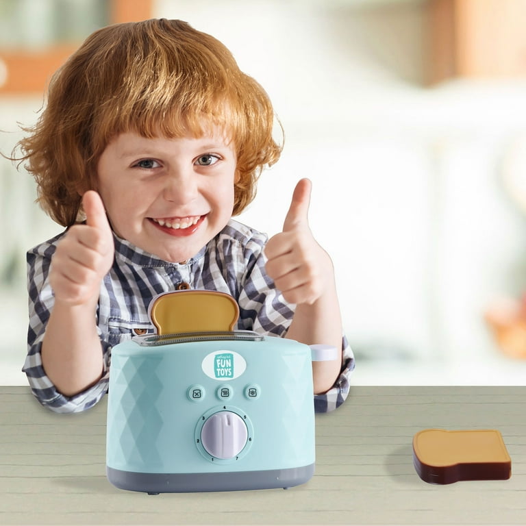 Toy kettle and hot sale toaster