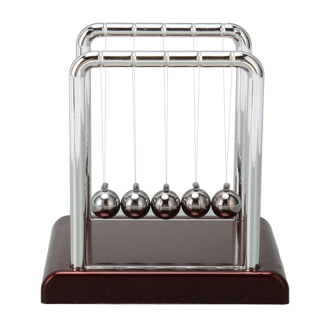 Péndulo de equilibrio oscilante, efecto de gravedad, alivio del estrés, bolas de péndulo de física para decoración de escritorio de oficina y escuela