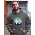 thumbnail image 2 of Cute Penguin Couple Over Flag Hoodie Men -Smartprints Designs, Male Small, 2 of 4