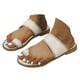 thumbnail image 2 of MKLEKYY Sandalias para Mujer, Sandalias Informales de Verano Con Punta Abierta, Lisas, Planas, Suaves y Transpirables, 2 of 4