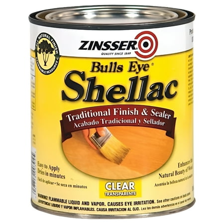 Zinsser 304H 1-Quart Bulls Eye Clear Shellac