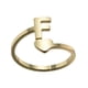 thumbnail image 1 of Xihbxyly Saldo de la cuenta en mi cuenta Anillos de acero inoxidable con 26 letras en inglés para niñas., 1 of 1
