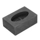 thumbnail image 4 of Molde de lingote de fundición de grafito, molde de fundición de plata y oro ovalado de alta pureza para herramientas de joyería DIY, 4 of 5