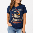 thumbnail image 2 of USA 250th Anniversary Eagle T-Shirt, 1776–2026 Patriotic America Graphic Tee, Vintage Independence Day Shirt, 2 of 6