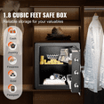 thumbnail image 7 of Home Safe 1.8 Cubic Feet - Steel Security Safe with Digital Keypad & Keys, 7 of 7