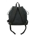 thumbnail image 2 of (Price/EA)Rothco 9693 Vintage Canvas Wayfarer Backpack w/ Leather Accents-Black, 2 of 2