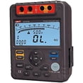 thumbnail image 1 of Probador de resistencia de aislamiento UNI-T UT513A 30 Gráfico de barras analógico AC / DCV 500V / 1000V / 2500V / 5000V DAR PI Tester Software para PC USB, 1 of 4
