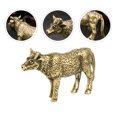 thumbnail image 1 of unbranded De Vaca En Latón Dorado Para Escritorio Con Compacto Y Duradero, 1 of 8