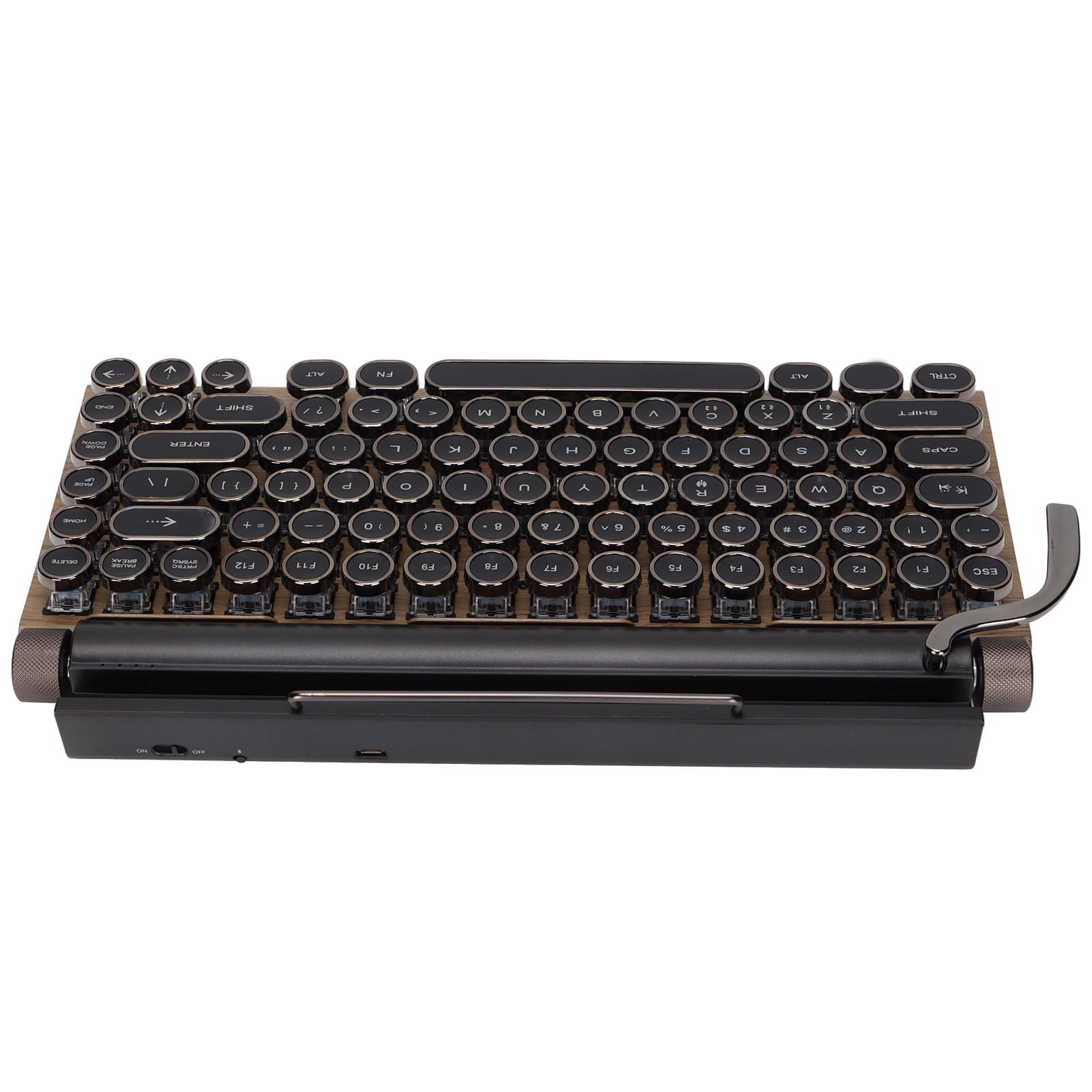 83 Keys Keyboard, Mechanical Keyboard 2000mA Battery  For School For Office For Home