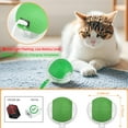 thumbnail image 4 of 2025 New 1Pack Cat Ball Kitten Toys for Indoor Interactive Kitty Ball Toy Speedy Tail 360° Automatic Rolling(Green), 4 of 15