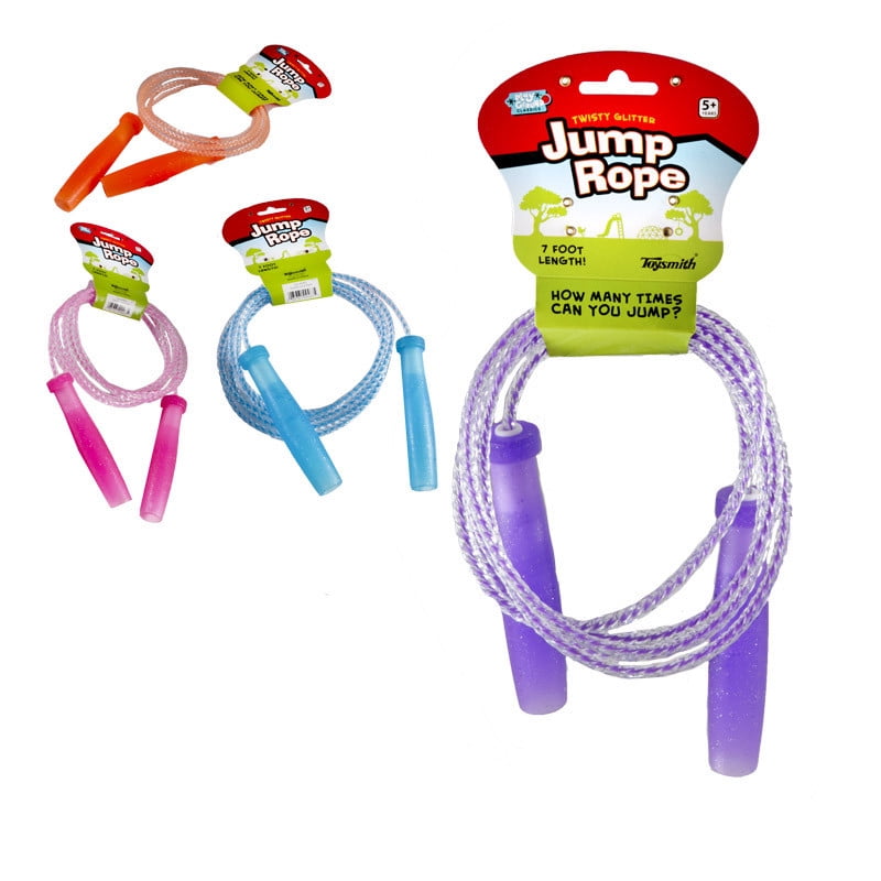 Toysmith 09413 7/' Jump Rope Assorted Colors