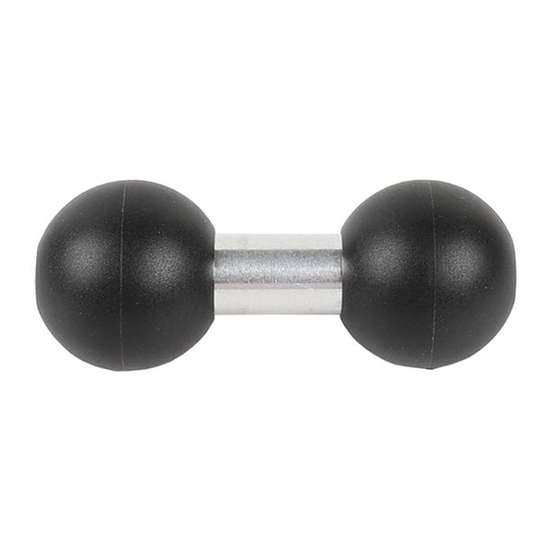 Accesorios de adaptador de bola compuesta de caucho, para GPS Garmin estándar de la industria/ 25 mm a 15 mm
