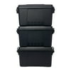 Plano Sportsman's Trunk 3 Pack, Black, 14-Gallon Lockable Storage Box