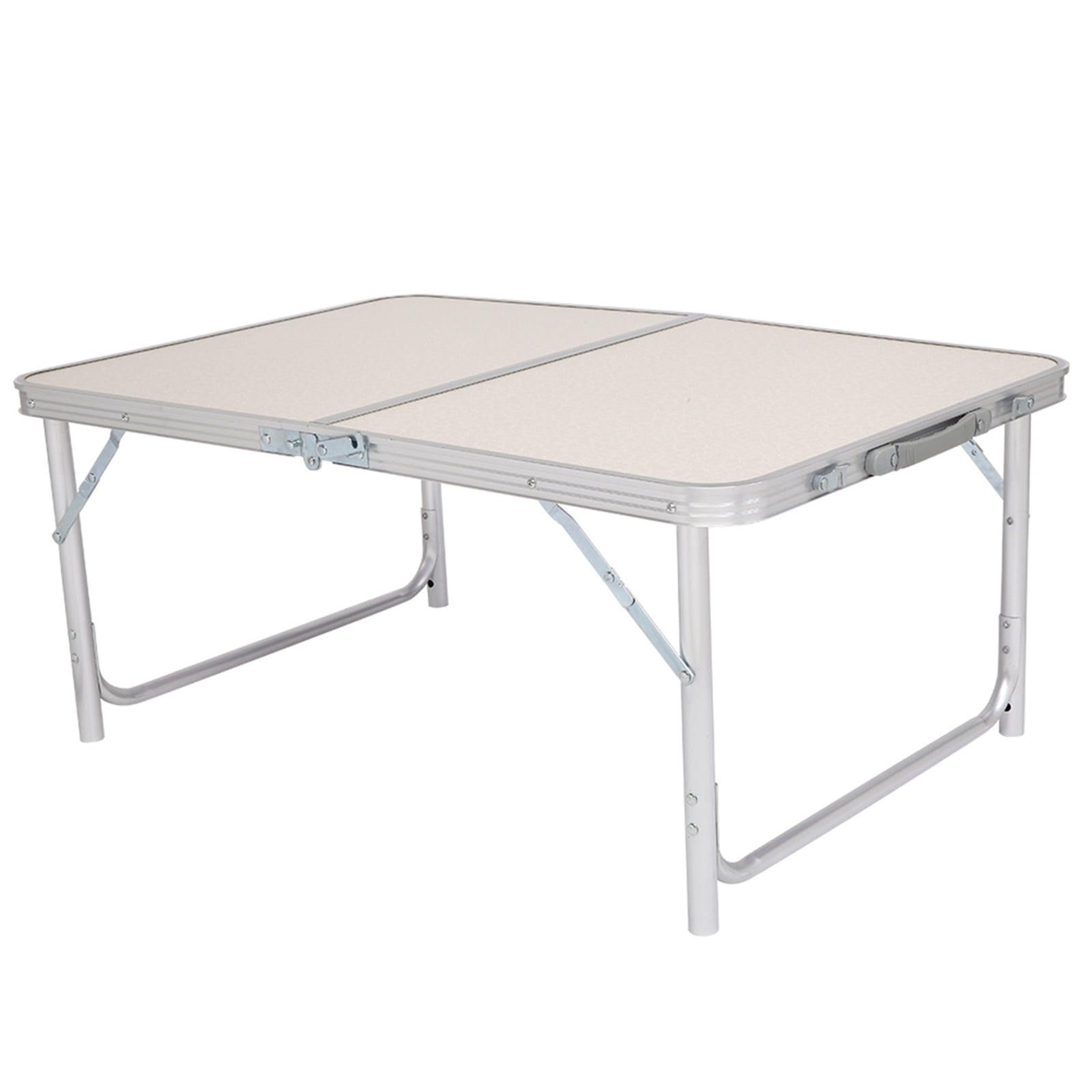 Kepooman Folding Camping Table, Aluminum Ultralight Height Camp Table, Small Folding Table for Outdoor Camp Picnic, White, 35.43" x 23.62" x 27.56" Kepooman Folding Camping Table, Aluminum Ultralight Height Camp Table, Small Folding Table for Outdoor Camp Picnic, White, 35.43" x 23.62" x 27.56"