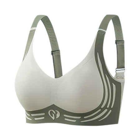 Women s Beauty Back V Mesh Comfortable Bralette T Shirt Unlined Bra Wire-Free Bra Plus Size