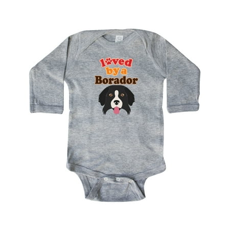 

Inktastic Borador Dog Gift Gift Baby Boy or Baby Girl Long Sleeve Bodysuit