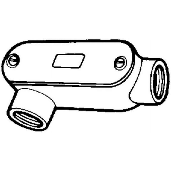 THOMAS & BETTS P22AC3 1/2" Lr Conduit Body