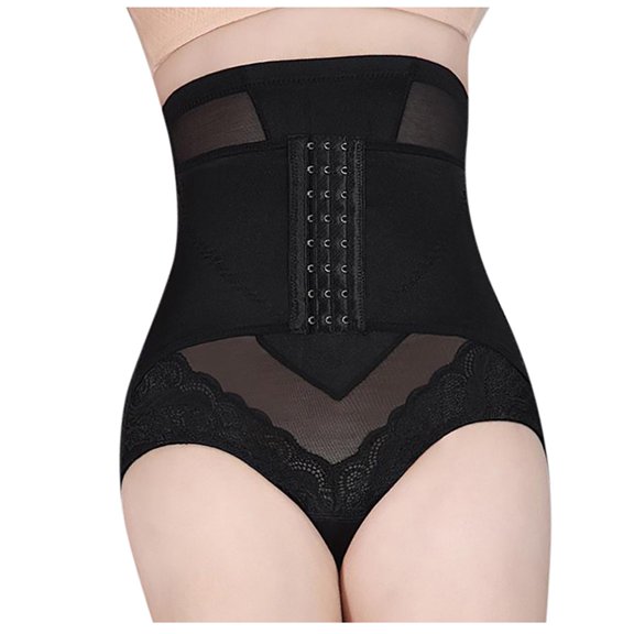 Bigersell Period Panties Clearance Period Underwear Teens Bikini Panty Style P-509 Polyester Bikini Panties No Show Thongs Ladies Briefs High Waist Women's Panties Black XXL