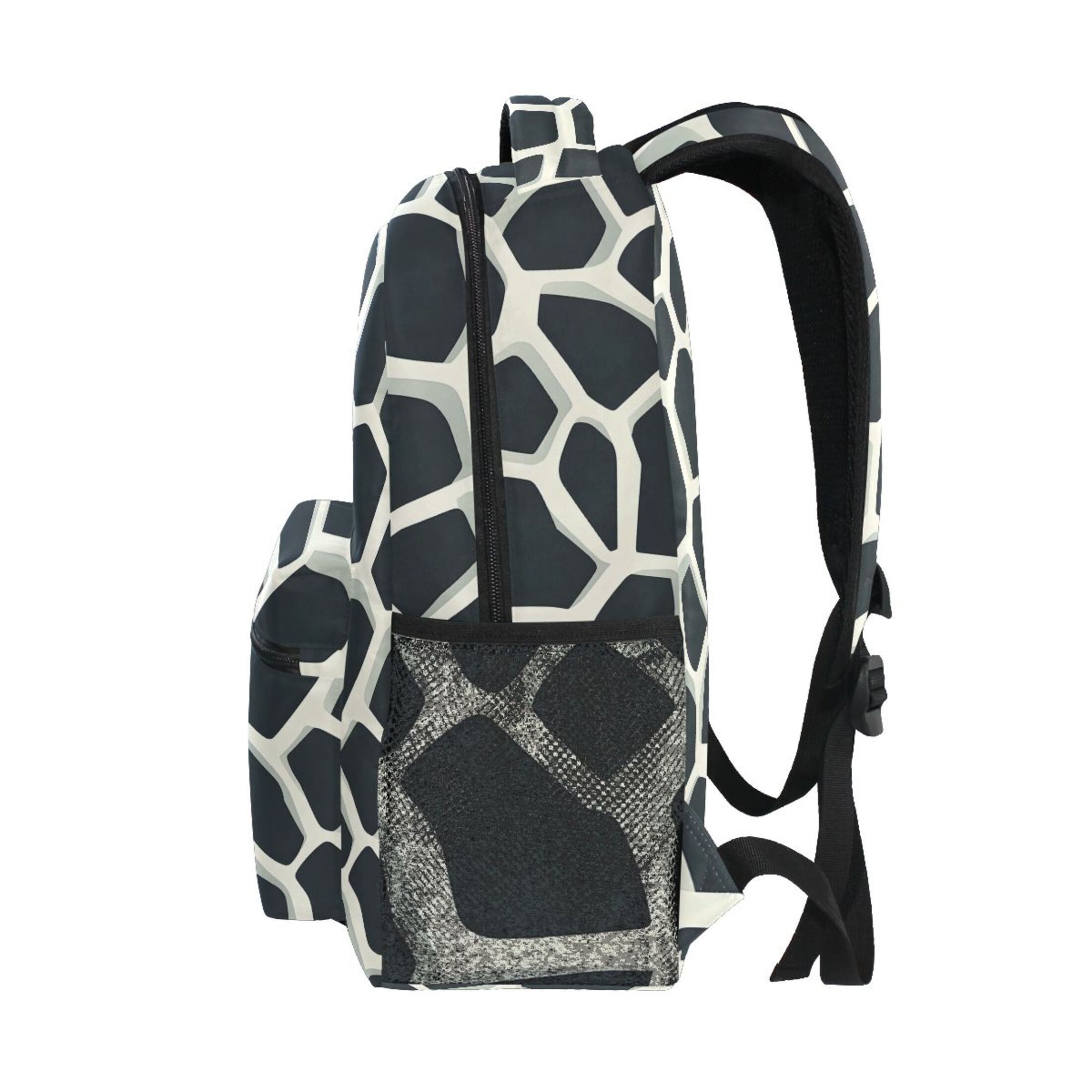 ALAZA Stylish Backpack Cow Print Elementary Bookbag Personalized Laptop School Bags Travel Daypack