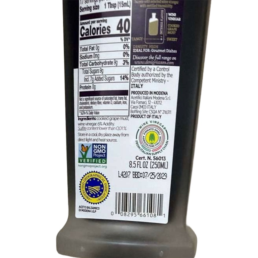De Nigris Vinegar, Balsamic Of Modena, 8.5 Fl Oz
