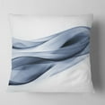 thumbnail image 2 of Designart Glittering Light Blue Pattern - Abstract Throw Pillow - 18x18, 2 of 5