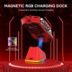 thumbnail image 5 of ATTACK SHARK X11 Mouse Inalámbrico para Juegos con Base de Carga RGB, Tri-modo 2.4G/USB-C con Cable/bluetooth, 22000 DPI, Sensor PAW3311, 5 Botones Programables, Cinta de Agarre Incluida, Rojo, 5 of 8
