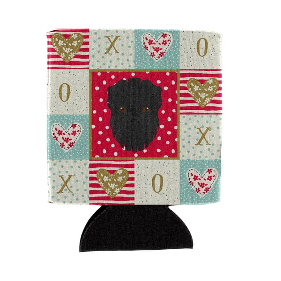 Carolines Treasures CK5180CC Affenpinscher Love Can or Bottle Hugger Can Hugger multicolor