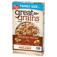 thumbnail image 2 of Post Great Grains Crunchy Pecan Breakfast Cereal, Non GMO, Heart Healthy, Low Fat, Whole Grain, 19oz (Pack 2), 2 of 5