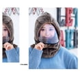 thumbnail image 5 of EIMELI No Fog Clear Face Mask Transparent Plastic Reusable Visible Mouth Nose Wire Adjustable Adult, 5 of 6