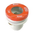 thumbnail image 2 of Bussmann BP/SL-20 20 Amp Time Delay Loaded Link Rejection Base Plug Fuse, 125V UL Listed Carded, 3-Pack, 2 of 2